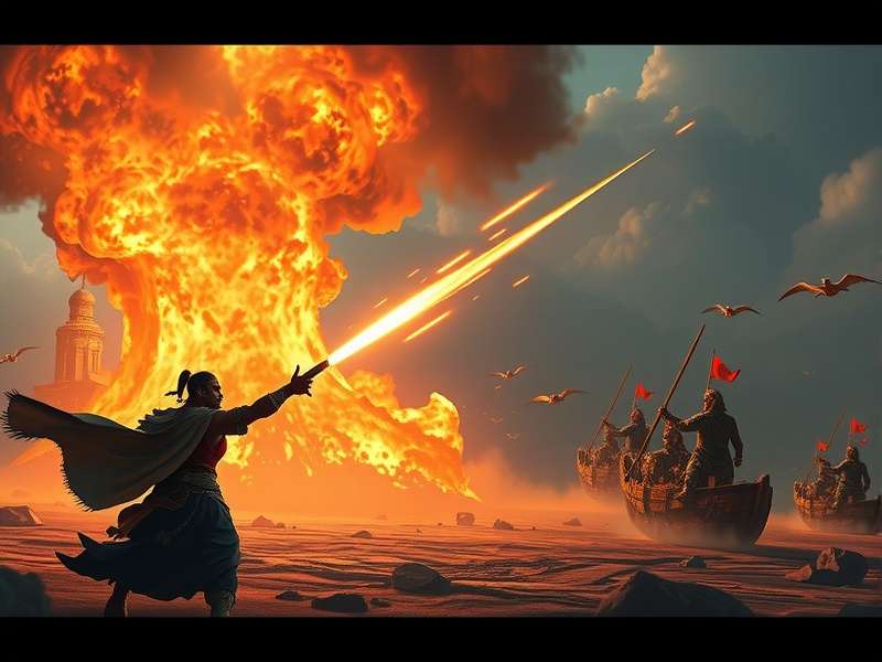 Hastinapur Revenge Expedition Battle Scene